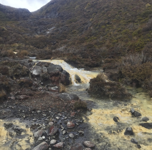 Silica Rapids, Ruapehu